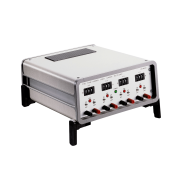 Multiplexing pulse booster for stimulators, 4 channel