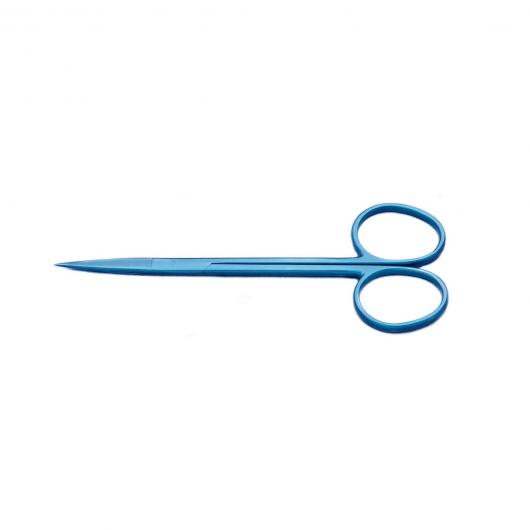 555646S, Utility Eye Scissors, 11 cm, Straight, Titanium