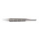 14114, Round Hollow Handled Forceps, Curved