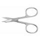 504522, WPI Swiss Scissors, 9cm, curved, beveled tips