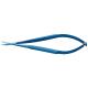 WP2110R, Castroviejo Curved Scissors, 12cm, 16mm Blunt Tips, Titanium