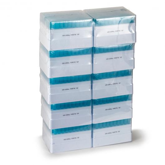 500196, Universal Pipetter Tips, Rack, 100-1000 µL