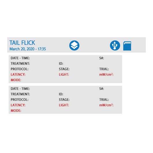 Results from touch screen
