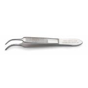 Graefe forceps, 7 cm, serrated