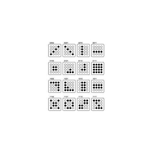 Pecking key-scheme'