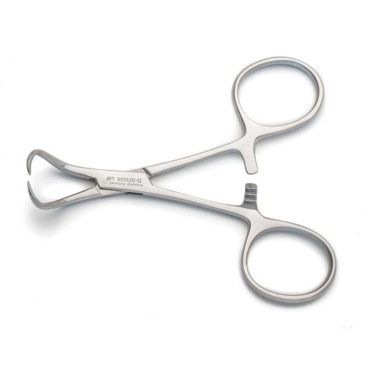 501320-G, Backhaus Towel Clamp, 9.0 cm, German