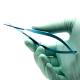 WP5120, Vannas Scissors, 11cm, Extra thin 13mm Straight Blades, Sharp, Titanium