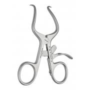 Gelpi retractor - 1x1 sharp, 10 cm, 3 cm maximum spread
