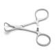 501320-G, Backhaus Towel Clamp, 9.0 cm, German