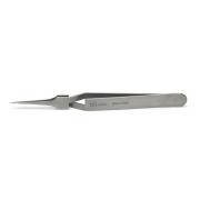 Dumont tweezers #5, 11 cm, straight, self-closing, 0,05x0,01 mm tips, biology