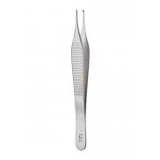 Micro-Adson forceps - 1x2 teeth, straight, 12 cm