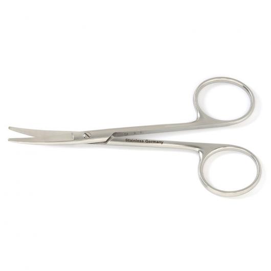 191216, Knapp Scissors, 10.2cm, German made Blunt/Blunt, Curved