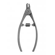 Applicator for self-piercing ear tags