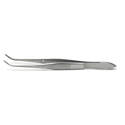 15915, Iris Forceps, 10cm, Curved