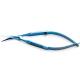 WP5070L, Vannas Capsulotomy Scissors, 9.5cm, 10.5mm Sharp Angled Tips