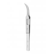 Moria 9987 ultra fine forceps - biology, curved, 13 cm