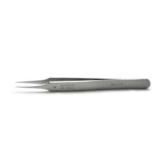 500339, Dumont Tweezers #4, 11cm, 0.06 x 0.02mm tips, 11cm, Dumostar