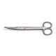 501752-G, Mayo Scissors, 17 cm, Curved, German
