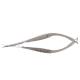 14003, Vannas Scissors, 8 cm (3.5"), Straight, 5mm Blades, Stainless Steel, Standard