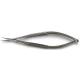 Spring Scissors, 10.5cm, Curved, 8mm Blades, German