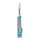 10015-10, Safety Scalpel Blade Cartridges, Curved, Cutting Edge 15 mm, 10 blades/unit