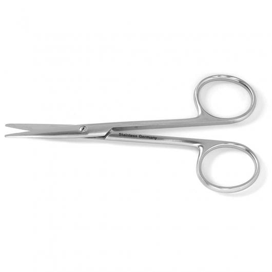 1202L, Strabismus Scissors, 11.4cm, Curved