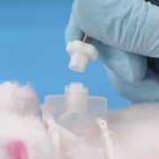 One channel Vascular Access Harness™ for rats