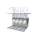 Fluidic unit quad