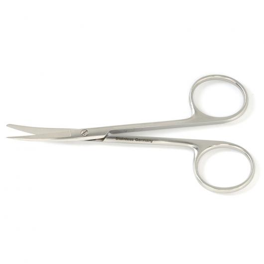 191214, Knapp Scissors, 10.2cm, German made Sharp/Blunt, Curved