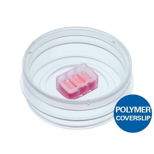 Culture-Insert 3 well in µ-dish 35 mm, high