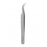Dumont #7B forceps - standard tips, curved, Inox, 11 cm