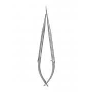Round handled vannas spring scissors
