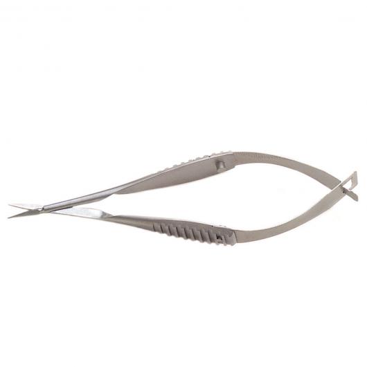14003, Vannas Scissors, 8 cm (3.5"), Straight, 5mm Blades, Stainless Steel, Standard