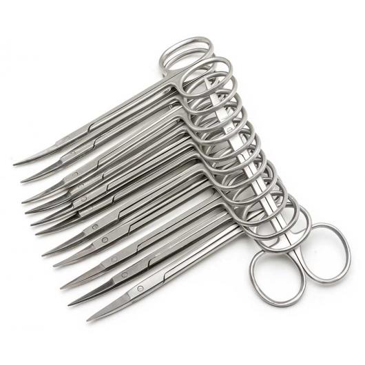 503709-12, Iris Scissors, 11.5cm, Curved, 12-pack