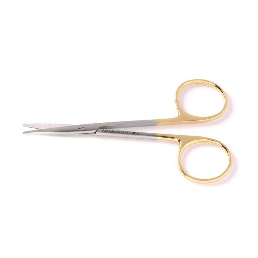 19200TC, Strabismus scissors 10.2cm German made, Straight, Tungsten Carbide