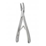 Luer Rongeur - curved, 4 mm cup diameter, 15 cm
