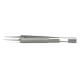 14210, Round, Hollow Handled Forceps, Straight, 14cm, 0.3 mm