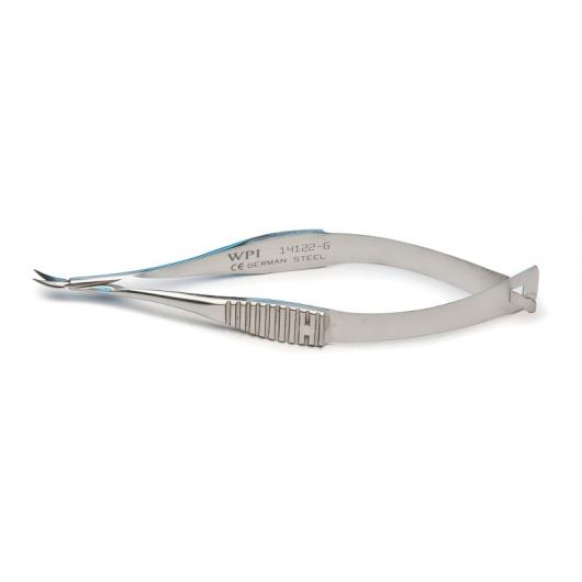 Vannas Scissors, 8cm, Curved, German