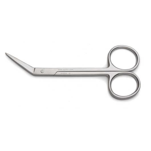 503225, Iris Scissors, 11.5cm, 45° Angled, Serrated