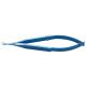 WP4410, Iris Scissors, 90mm long, Sharp tips, curved, 5mm, Titanium