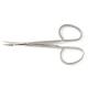 191206, Kaye Scissors, 11.4cm (41/2"), Curved, Serrated, Ribbon Handle, Super Cut, German made