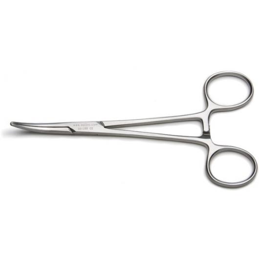 501288, Kelly Hemostatic Forceps, 14.0 cm, Curved