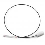 Fiber optic cable for pipette illumination