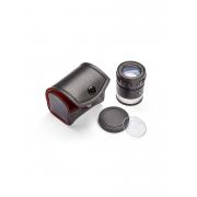 Magnifying loupe with micrometer and led