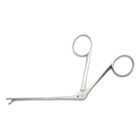 501992, Alligator Forceps, 9cm Shaft, 3mm Cupped Jaws