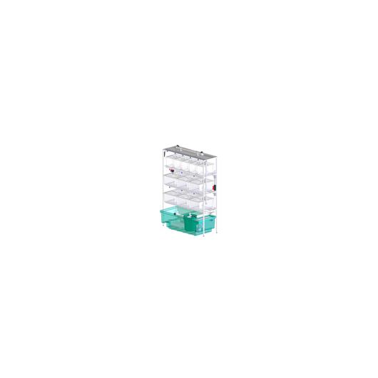 XS360-521-650 Stand Alone Single-Sided Rack (3-Shelf)