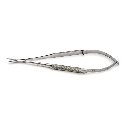 14111-G, Spring Scissors, 14cm, Round Handles, 6.5 mm Blades, Straight, German