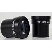 Wide field 15x eyepieces (pair)