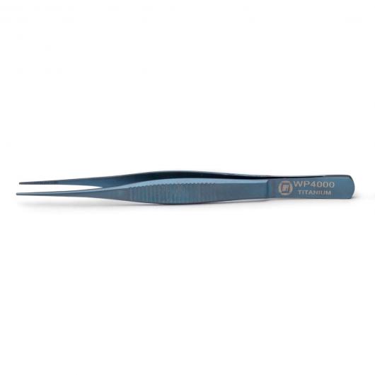 WP4000, Dressing Forceps, 10.5cm, Straight, Titanium
