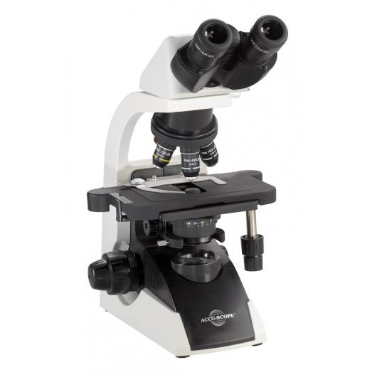 Binocular Microscope, plan achromat objectives-LED